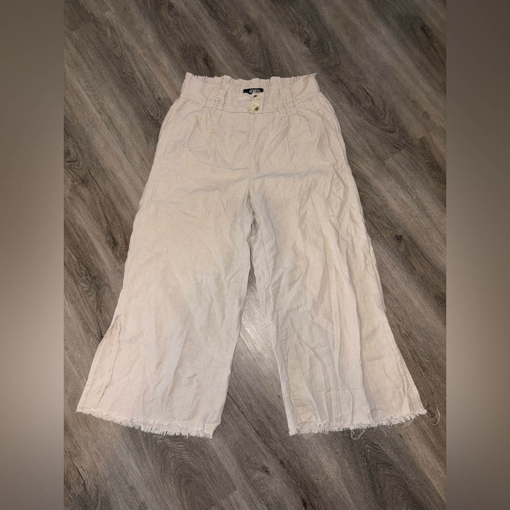 Rewash | Beige WideLeg Pants